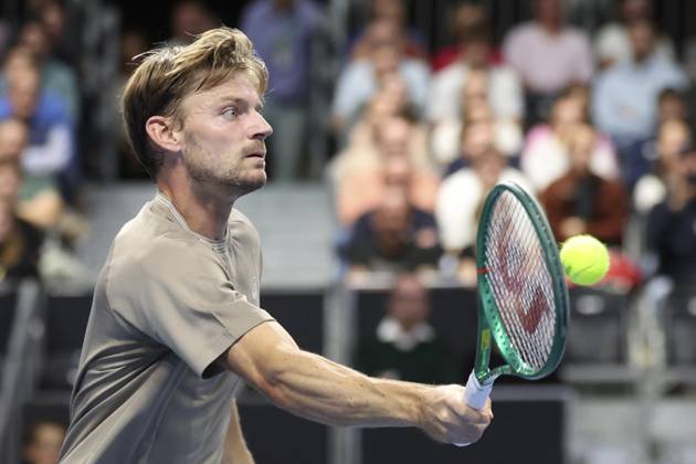 Goffin v Michelsen BNP Paribas Fortis European Open Tennis - 22 10 2026 BRUSSELS, BELGIUM - OCTOBER 22 : David Goffin (BEL) playing against Alex Michelsen (USA) during the BNP Paribas Fortis European Open Round of 16 pictured on October 22, 2026 in Brussels, Belgium, 22 10 2026 Brussels Belgium  Copyright: xXpix
