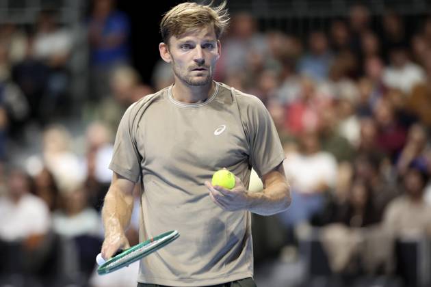 Goffin v Michelsen BNP Paribas Fortis European Open Tennis - 22 10 2026 BRUSSELS, BELGIUM - OCTOBER 22 : David Goffin (BEL) playing against Alex Michelsen (USA) during the BNP Paribas Fortis European Open Round of 16 pictured on October 22, 2026 in Brussels, Belgium, 22 10 2026 Brussels Belgium  Copyright: xXpix