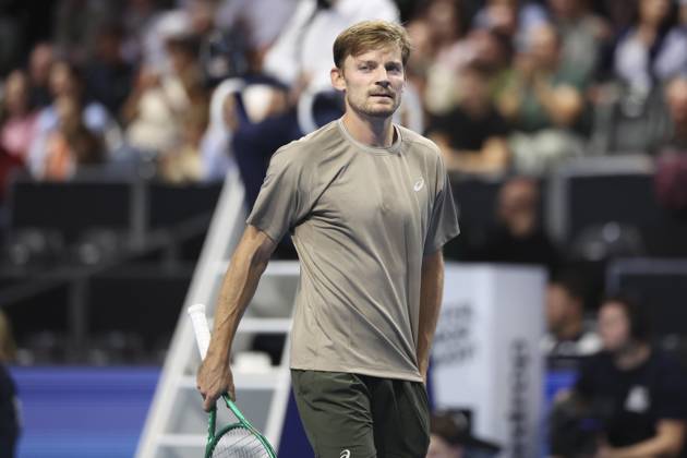 Goffin v Michelsen BNP Paribas Fortis European Open Tennis - 22 10 2026 BRUSSELS, BELGIUM - OCTOBER 22 : David Goffin (BEL) playing against Alex Michelsen (USA) during the BNP Paribas Fortis European Open Round of 16 pictured on October 22, 2026 in Brussels, Belgium, 22 10 2026 Brussels Belgium Copyright: xXpix
