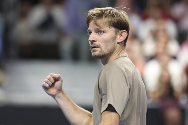 Goffin v Michelsen BNP Paribas Fortis European Open Tennis - 22 10 2026 BRUSSELS, BELGIUM - OCTOBER 22 : David Goffin (BEL) playing against Alex Michelsen (USA) during the BNP Paribas Fortis European Open Round of 16 pictured on October 22, 2026 in Brussels, Belgium, 22 10 2026 Brussels Belgium  Copyright: xXpix