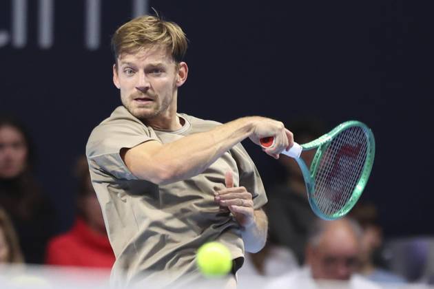 Goffin v Michelsen BNP Paribas Fortis European Open Tennis - 22 10 2026 BRUSSELS, BELGIUM - OCTOBER 22 : David Goffin (BEL) playing against Alex Michelsen (USA) during the BNP Paribas Fortis European Open Round of 16 pictured on October 22, 2026 in Brussels, Belgium, 22 10 2026 Brussels Belgium  Copyright: xXpix