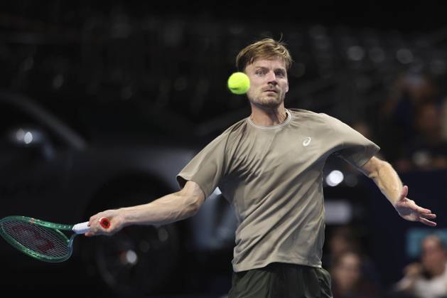 Goffin v Michelsen BNP Paribas Fortis European Open Tennis - 22 10 2026 BRUSSELS, BELGIUM - OCTOBER 22 : David Goffin (BEL) playing against Alex Michelsen (USA) during the BNP Paribas Fortis European Open Round of 16 pictured on October 22, 2026 in Brussels, Belgium, 22 10 2026 Brussels Belgium  Copyright: xXpix