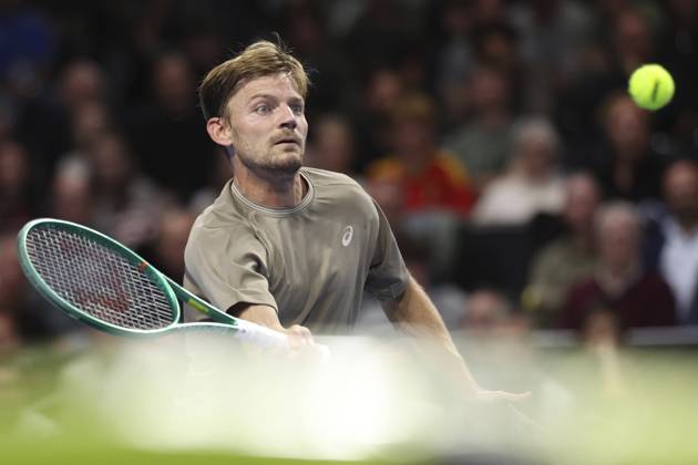 Goffin v Michelsen BNP Paribas Fortis European Open Tennis - 22 10 2026 BRUSSELS, BELGIUM - OCTOBER 22 : David Goffin (BEL) playing against Alex Michelsen (USA) during the BNP Paribas Fortis European Open Round of 16 pictured on October 22, 2026 in Brussels, Belgium, 22 10 2026 Brussels Belgium  Copyright: xXpix