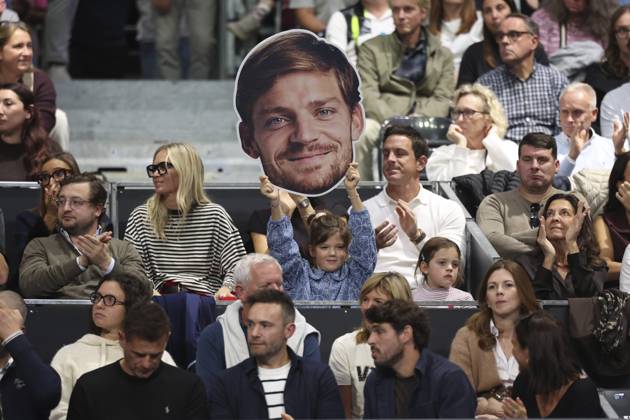 Goffin v Michelsen BNP Paribas Fortis European Open Tennis - 22 10 2026 BRUSSELS, BELGIUM - OCTOBER 22 : supporters during David Goffin (BEL) against Alex Michelsen (USA) during the BNP Paribas Fortis European Open Round of 16 pictured on October 22, 2026 in Brussels, Belgium, 22 10 2026 Brussels Belgium  Copyright: xXpix