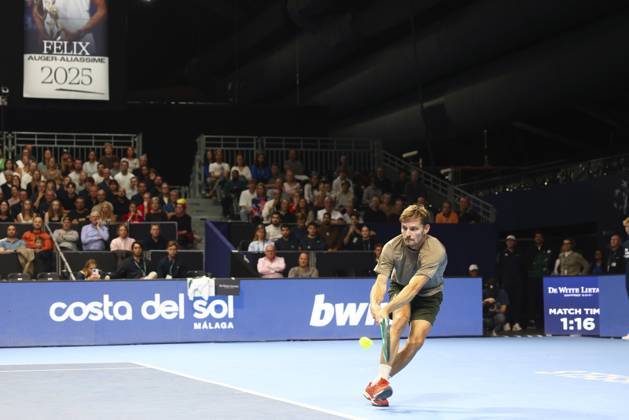 Goffin v Michelsen BNP Paribas Fortis European Open Tennis - 22 10 2026 BRUSSELS, BELGIUM - OCTOBER 22 : David Goffin (BEL) playing against Alex Michelsen (USA) during the BNP Paribas Fortis European Open Round of 16 pictured on October 22, 2026 in Brussels, Belgium, 22 10 2026 Brussels Belgium  Copyright: xXpix