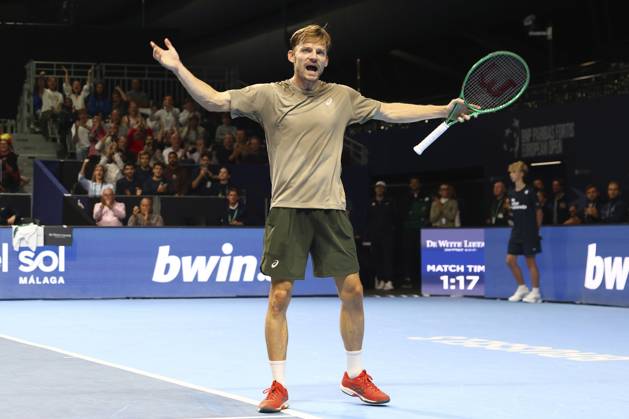 Goffin v Michelsen BNP Paribas Fortis European Open Tennis - 22 10 2026 BRUSSELS, BELGIUM - OCTOBER 22 : David Goffin (BEL) playing against Alex Michelsen (USA) during the BNP Paribas Fortis European Open Round of 16 pictured on October 22, 2026 in Brussels, Belgium, 22 10 2026 Brussels Belgium  Copyright: xXpix