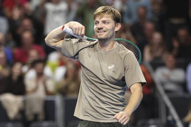 Goffin v Michelsen BNP Paribas Fortis European Open Tennis - 22 10 2026 BRUSSELS, BELGIUM - OCTOBER 22 : David Goffin (BEL) playing against Alex Michelsen (USA) during the BNP Paribas Fortis European Open Round of 16 pictured on October 22, 2026 in Brussels, Belgium, 22 10 2026 Brussels Belgium Copyright: xXpix
