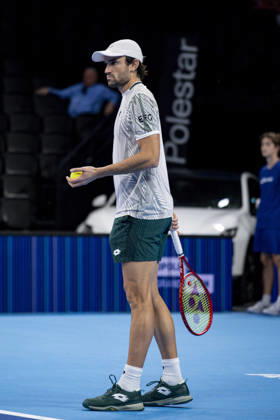 TENNIS : ATP, Tennis Herren 250 - Grand Prix Tennis AURA - Decines (France) 22 10 2026 Valentin Vacherot lost in three sets to Luca Van Assche during the tournament of the Auvergne Rhône-Alpes Grand Prix at the LDLC Arena in Décines on October 22, 2026. Photo Sandrine Thesillat PsNewZ  Copyright: xSandrinexTHESILLATx