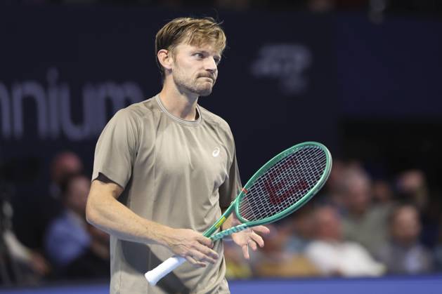 Goffin v Michelsen BNP Paribas Fortis European Open Tennis - 22 10 2026 BRUSSELS, BELGIUM - OCTOBER 22 : David Goffin (BEL) playing against Alex Michelsen (USA) during the BNP Paribas Fortis European Open Round of 16 pictured on October 22, 2026 in Brussels, Belgium, 22 10 2026 Brussels Belgium Copyright: xXpix