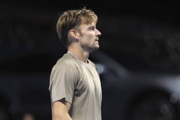 Goffin v Michelsen BNP Paribas Fortis European Open Tennis - 22 10 2026 BRUSSELS, BELGIUM - OCTOBER 22 : David Goffin (BEL) playing against Alex Michelsen (USA) during the BNP Paribas Fortis European Open Round of 16 pictured on October 22, 2026 in Brussels, Belgium, 22 10 2026 Brussels Belgium Copyright: xXpix