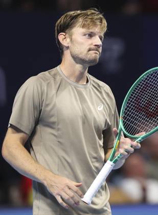 Goffin v Michelsen BNP Paribas Fortis European Open Tennis - 22 10 2026 BRUSSELS, BELGIUM - OCTOBER 22 : David Goffin (BEL) playing against Alex Michelsen (USA) during the BNP Paribas Fortis European Open Round of 16 pictured on October 22, 2026 in Brussels, Belgium, 22 10 2026 Brussels Belgium Copyright: xXpix
