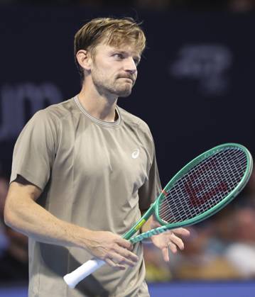 Goffin v Michelsen BNP Paribas Fortis European Open Tennis - 22 10 2026 BRUSSELS, BELGIUM - OCTOBER 22 : David Goffin (BEL) playing against Alex Michelsen (USA) during the BNP Paribas Fortis European Open Round of 16 pictured on October 22, 2026 in Brussels, Belgium, 22 10 2026 Brussels Belgium Copyright: xXpix