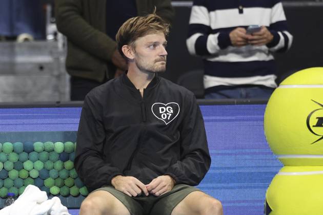 Goffin v Michelsen BNP Paribas Fortis European Open Tennis - 22 10 2026 BRUSSELS, BELGIUM - OCTOBER 22 : David Goffin (BEL) playing against Alex Michelsen (USA) during the BNP Paribas Fortis European Open Round of 16 pictured on October 22, 2026 in Brussels, Belgium, 22 10 2026 Brussels Belgium  Copyright: xXpix