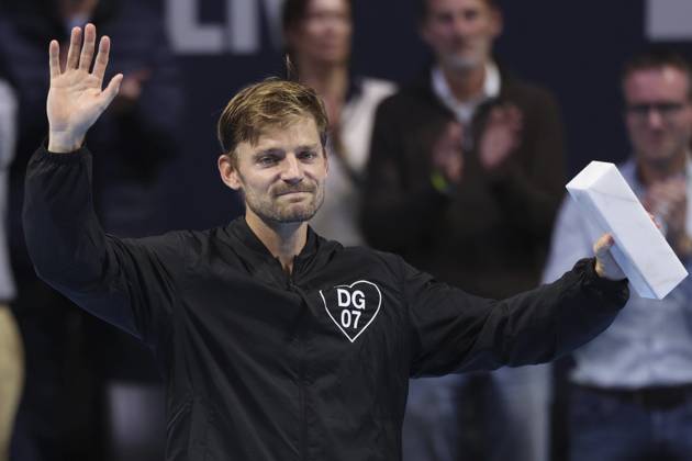 Goffin v Michelsen BNP Paribas Fortis European Open Tennis - 22 10 2026 BRUSSELS, BELGIUM - OCTOBER 22 : Last match and end of career for David Goffin (BEL) during the BNP Paribas Fortis European Open Round of 16 pictured on October 22, 2026 in Brussels, Belgium, 22 10 2026 Brussels Belgium  Copyright: xXpix