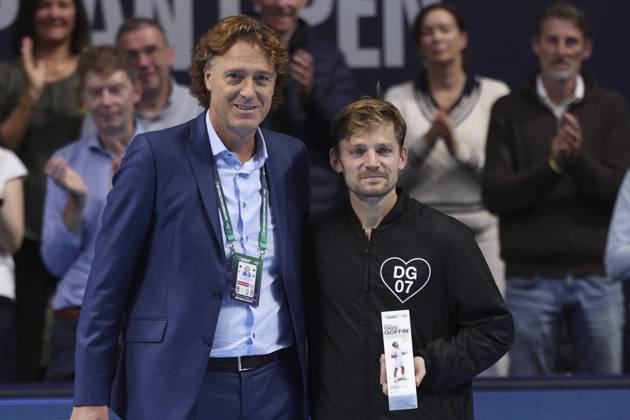 Goffin v Michelsen BNP Paribas Fortis European Open Tennis - 22 10 2026 BRUSSELS, BELGIUM - OCTOBER 22 : Last match and end of career for David Goffin (BEL) during the BNP Paribas Fortis European Open Round of 16 pictured on October 22, 2026 in Brussels, Belgium, 22 10 2026 Brussels Belgium  Copyright: xXpix