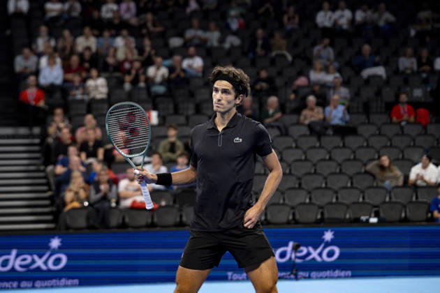 TENNIS : ATP, Tennis Herren 250 - Grand Prix Tennis AURA - Decines (France) 22 10 2026 Pierre-Hugues Herbert (FRA) vs Taylor Fritz (USA) during the tournament of the Auvergne Rhône-Alpes Grand Prix at the LDLC Arena in Décines on October 22, 2026. Photo Sandrine Thesillat PsNewZ  Copyright: xSandrinexTHESILLATx