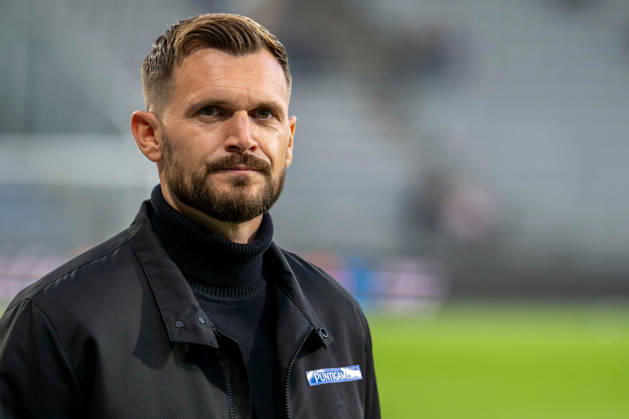 SOCCER - UEFA EL, Sturm vs Marseille GRAZ,AUSTRIA,22.OCT.26 - SOCCER - UEFA Europa League, SK Sturm Graz vs Olympique de Marseille. Image shows head coach Fabio Ingolitsch (Sturm).  GEPAxpictures xAvnixRetkoceri