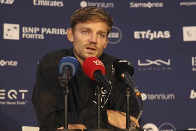 Goffin v Michelsen BNP Paribas Fortis European Open Tennis - 22 10 2026 BRUSSELS, BELGIUM - OCTOBER 22 : Last single match and end of career for David Goffin (BEL) during the BNP Paribas Fortis European Open Round of 16 pictured on October 22, 2026 in Brussels, Belgium, 22 10 2026 Brussels Belgium Copyright: xXpix