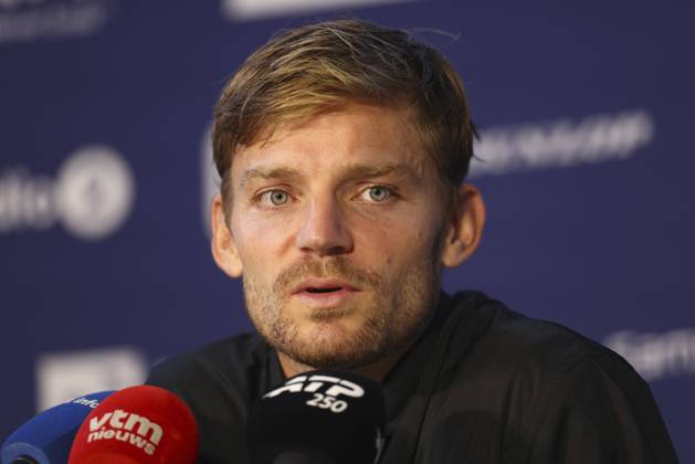Goffin v Michelsen BNP Paribas Fortis European Open Tennis - 22 10 2026 BRUSSELS, BELGIUM - OCTOBER 22 : Last single match and end of career for David Goffin (BEL) during the BNP Paribas Fortis European Open Round of 16 pictured on October 22, 2026 in Brussels, Belgium, 22 10 2026 Brussels Belgium Copyright: xXpix