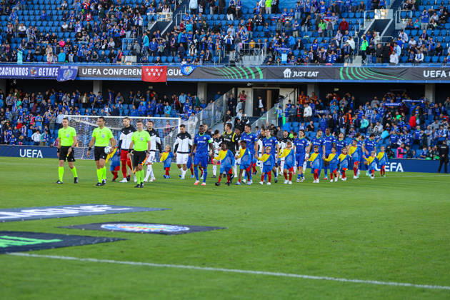 ESP: UEFA Conference League Getafe CF - FC Lugano presentation during UEFA Conference League between Getafe CF v FC Lugano played at Coliseum Stadium in Getafe on October 22, 2026 in Spain Spain Futbol Copyright: xAgenciaxLOFx