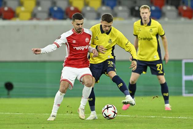 Royale Union Saint-Gilloise v Hapoel Beer-Sheva FC - UEFA Europa League DUSSELDORF, GERMANY - OCTOBER 22 : Florucz Raul Alexander forward of Royale Union Saint-Gilloise during the UEFA Europa League 2026 27 League Phase matchday 3 match between Royale Union Saint-Gilloise and Hapoel Beer-Sheva FC on October 22, 2026 in Dusseldorf, Germany, 22 10 2026 Dusseldorf Germany  Copyright: xDhax