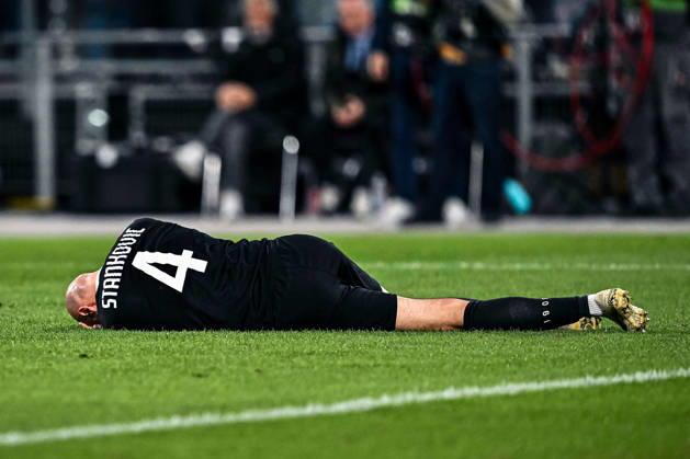 SOCCER - UEFA EL, Sturm vs Marseille GRAZ,AUSTRIA,22.OCT.26 - SOCCER - UEFA Europa League, SK Sturm Graz vs Olympique de Marseille. Image shows Jon Gorenc Stankovic (Sturm).  GEPAxpictures xAvnixRetkoceri