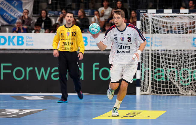 22.10.2026, Deutschland, Stuttgart, Opel HBL, Bundesliga 2026 2027, TVB Stuttgart vs. SG BBM Bietigheim, Nikola Vlahovic (BBM)