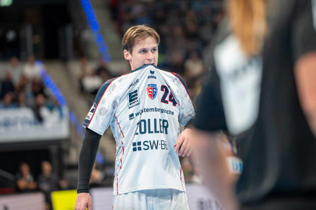 Handball I Herren I Saison 2026-2027 I Bundesliga I 10. Spieltag I TVB Stuttgart - SG BBM Bietigheim I 22.10.2026 Maxim Orlov (24, SG BBM Bietigheim) Stuttgart Porsche Arena Baden-Württemberg Deutschland Copyright: xLobeca MaxxPetershansx