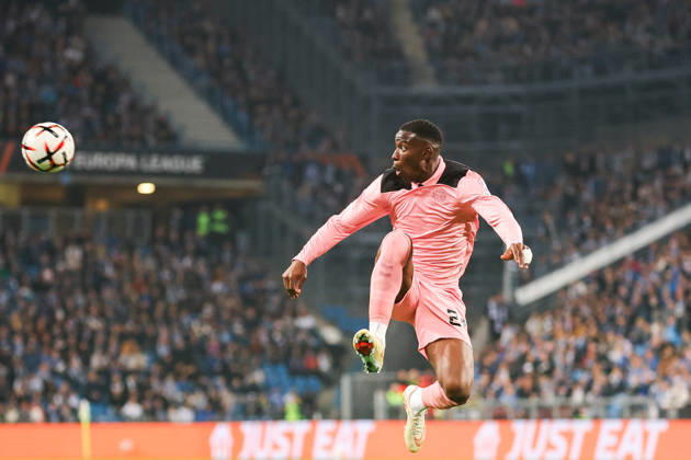 UEFA Europa League: Lech Poznan Vs AFC Sunderland Nordi Mukiele seen during the UEFA Europa League match between Lech Poznan and AFC Sunderland at Enea Stadium Poznan. Copyright: xMikolajxBarbanellx