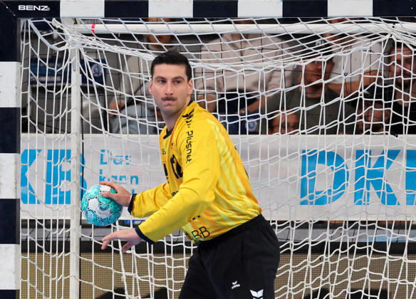 22.10.2026, Deutschland, Stuttgart, Opel HBL, Bundesliga 2026 2027, TVB Stuttgart vs. SG BBM Bietigheim, Martin Tomovski (BBM)