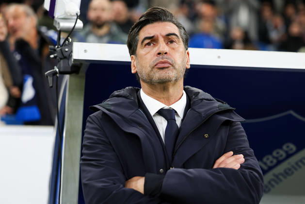 Sinsheim, Germany - Octobre 22: headcoach Paulo Fonseca (Olympique Lyonnais) during the UEFA Europa League phase Matchday 3 2026 27 match between TSG Hoffenheim and Olympique Lyon at Rhein Neckar Arena on Octobre, 2026 in Sinsheim, Germany Copyright: HMBxMedia JoaquimxFerreira