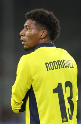 Union s Kevin Rodriguez pictured during a soccer game between Belgian Royale Union Saint-Gilloise and Israeli Hapoel Be er Sheva F.C., Thursday 22 October 2026 in Dusseldorf, Germany, on the third day of the UEFA Europa League league phase. The game was moved to Dusseldorf, as Belgian cities refused to host for security reasons. VIRGINIExLEFOUR x190681637x