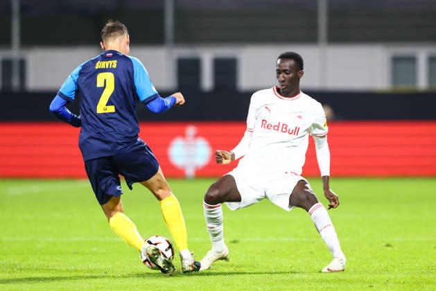 SOCCER - UEFA EL, Celje vs RBS CELJE,SLOVENIA,22.OCT.26 - SOCCER - UEFA Europa League, NK Celje vs Red Bull Salzburg. Image shows Abubakr Barry (Salzburg).  GEPAxpictures xJamesxDoak