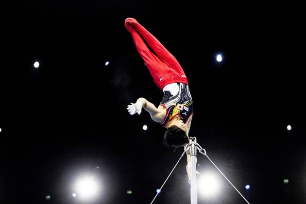 ROTTERDAM - Daiki Hashimoto (JPN) during the All-Around final at the World Gymnastics Championships in Rotterdam Ahoy. IRIS VAN DEN BROEK ANP xVIxANPxSportx xxANPxIVx 573294351 originalFilename: 573294351