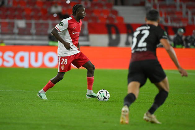 FOOTBALL : AS Monaco VS SC Freiburg - UEFA Conference League - 22 10 2026 Matthias Ginter (SC Freiburg) - UEFA Conference League match between AS Monaco and SC Freiburg on October 22, 2026 at the Louis II Stadium in Monaco. MonacoMonaco  Copyright: xWilliamxCannarellax