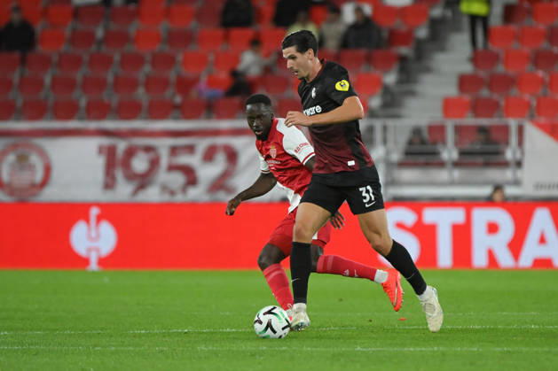 FOOTBALL : AS Monaco VS SC Freiburg - UEFA Conference League - 22 10 2026 Igor Matanovic (SC Freiburg) - UEFA Conference League match between AS Monaco and SC Freiburg on October 22, 2026 at the Louis II Stadium in Monaco. MonacoMonaco  Copyright: xWilliamxCannarellax