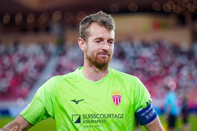 Fussball UEFA Conference League 2026 - 2027, 2. Spieltag - AS Monaco vs SC Freiburg - Stadion Louis II (Monaco): Lukas Hradecky (AS Monaco, 1) Copyright: xJOERANxSTEINSIEKx