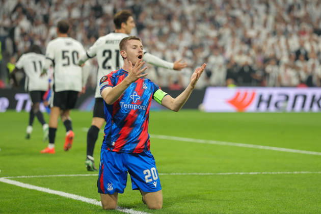 2026-10-22 Besiktas JK v Crystal Palace FC - UEFA Europa League 2026 27 League Phase MD3 ISTANBUL, TURKEY - OCTOBER 22: Adam Wharton of Crystal Palace during the UEFA Europa League 2026 27 League Phase MD3 match between Besiktas JK and Crystal Palace FC at Tupras Stadium on October 22, 2026 in Istanbul, Turkey. (Photo by BSR Agency) Istanbul Turkey Content not available for redistribution in The Netherlands directly or indirectly through any third parties. Copyright: xBSRxAgencyx