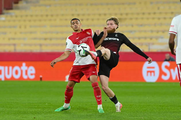 FOOTBALL : AS Monaco VS SC Freiburg - UEFA Conference League - 22 10 2026 UEFA Conference League match between AS Monaco and SC Freiburg on October 22, 2026 at the Louis II Stadium in Monaco. MonacoMonaco  Copyright: xWilliamxCannarellax