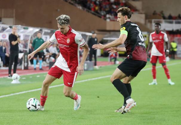 Monaco vs Fribourg PHOTOPQR NICE MATIN Cyril Dodergny ; Monaco ; 22 10 2026 ; Monaco le 22 10 2026 - Stade Louis II - Ligue Conference - 2eme journee - L AS Monaco recevait Fribourg - Le monegasque GOLOVIN N10 Monaco France Copyright: xPHOTOPQR NICExMATIN MAXPPPxCyrilxDodergnyx 20261022NIM2375 20261022NIM2375