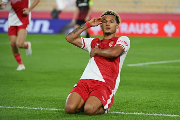 FOOTBALL : AS Monaco VS SC Freiburg - UEFA Conference League - 22 10 2026 Joy AS Monaco - Goal Paris Brunner - UEFA Conference League match between AS Monaco and SC Freiburg on October 22, 2026 at the Louis II Stadium in Monaco. MonacoMonaco  Copyright: xWilliamxCannarellax