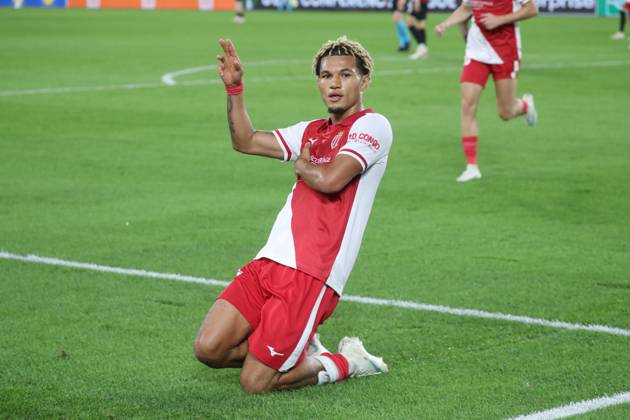 Monaco vs Fribourg PHOTOPQR NICE MATIN Cyril Dodergny ; Monaco ; 22 10 2026 ; Monaco le 22 10 2026 - Stade Louis II - Ligue Conference - 2eme journee - L AS Monaco recevait Fribourg - Le monegasque BRUNNER N29 Monaco France Copyright: xPHOTOPQR NICExMATIN MAXPPPxCyrilxDodergnyx 20261022NIM2549 20261022NIM2549