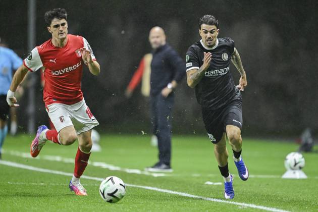 SC Braga v KAA Gent - UEFA Conference League BRAGA, PORTUGAL - OCTOBER 22 : Tiago Alves Araujo Felipe defender of KAA Gent in action during the UEFA Conference League 2026 27 League Phase matchday 2 match between SC Braga and KAA Gent on October 22, 2026 in Braga, Portugal, 22 10 2026 Braga Portugal  Copyright: xNicoxVereeckenx