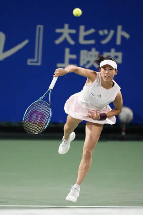 WTA, Tennis Damen Kinoshita Group Japan Open - Day 4 Miyu Kato of Japan plays with partner Hao-Ching Chan of Chinese Taipei during their semi-final doubles match against Jesika Maleckova and Miriam Skoch of the Czech Republic at the 2026 Kinoshita Group Japan Open Women s tennis tournament at Utsubo Tennis Center in Osaka, Japan, on October 22, 2026. Osaka Japan  Copyright: xOwenxHammondx originalFilename:hammond-2026kino261022_npVSw.jpg