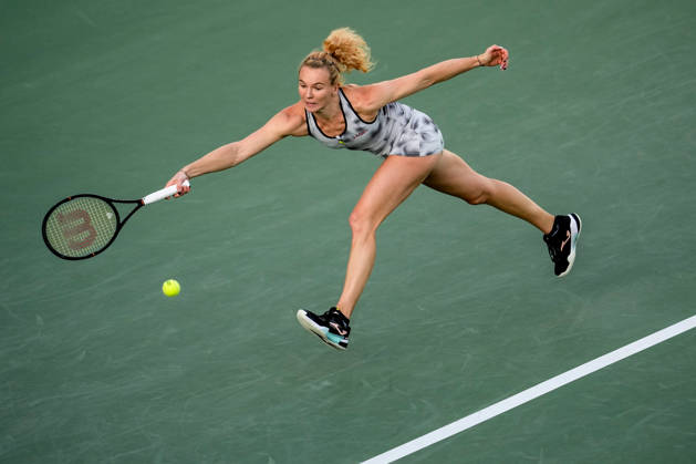 WTA, Tennis Damen Kinoshita Group Japan Open - Day 4 Katerina Siniakova of the Czech Republic plays during her round of 16 singles match against Magda Linette of Poland at the 2026 Kinoshita Group Japan Open Women s tennis tournament at Utsubo Tennis Center in Osaka, Japan, on October 22, 2026. Osaka Japan Copyright: xOwenxHammondx originalFilename:hammond-2026kino261022_npZAM