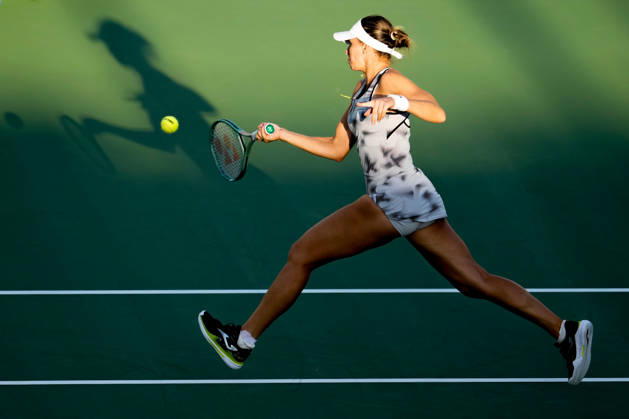 WTA, Tennis Damen Kinoshita Group Japan Open - Day 4 Magda Linette of Poland competes in her round of 16 singles match against Katerina Siniakova of the Czech Republic at the 2026 Kinoshita Group Japan Open Women s tennis tournament at Utsubo Tennis Center in Osaka, Japan, on October 22, 2026. Osaka Japan Copyright: xOwenxHammondx originalFilename:hammond-2026kino261022_npZd8