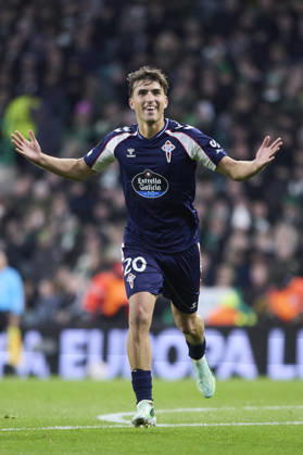 Celtic FC v Real Club Celta - UEFA Europa League 2026 27 League Phase MD3 GLASGOW, SCOTLAND - OCTOBER 22: Javi Rodriguez of RC Celta de Vigo celebrates after scoring his team s second goal during the UEFA Europa League 2026 27 League Phase MD3 match between Celtic FC and Real Club Celta de Vigo at Celtic Park on October 22, 2026 in Glasgow, Scotland. (Photo by Diego Simon Photo Players Images Magara Press) Glasgow Celtic Park Stadium Scotland Copyright: xDiegoxSimonx