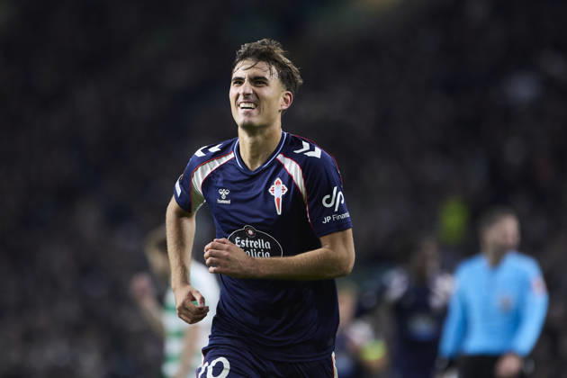 Celtic FC v Real Club Celta - UEFA Europa League 2026 27 League Phase MD3 GLASGOW, SCOTLAND - OCTOBER 22: Javi Rodriguez of RC Celta de Vigo celebrates after scoring his team s second goal during the UEFA Europa League 2026 27 League Phase MD3 match between Celtic FC and Real Club Celta de Vigo at Celtic Park on October 22, 2026 in Glasgow, Scotland. (Photo by Diego Simon Photo Players Images Magara Press) Glasgow Celtic Park Stadium Scotland Copyright: xDiegoxSimonx