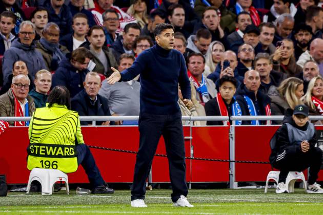 AMSTERDAM - AFC Ajax head coach Michel Sanchez during the UEFA Conference League match between AFC Ajax and Atalanta BC at the Johan Cruijff ArenA on October 22, 2026 in Amsterdam, the Netherlands. WART BRINKERHOF ANP Conference League 2026 27 xVIxANPxSportx xMarcelxterxBalsxIVx 573303657 originalFilename: 573303657.jpg