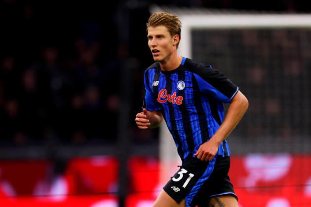 AMSTERDAM, NETHERLANDS - OCTOBER 22: Thomas Kristensen of Atalanta BC looks on during the UEFA Conference League 2026 27 League Phase MD2 match between AFC Ajax and Atalanta BC at Johan Cruijff ArenA on October 22, 2026 in Amsterdam, Netherlands.  Copyright: xRenexNijhuisx